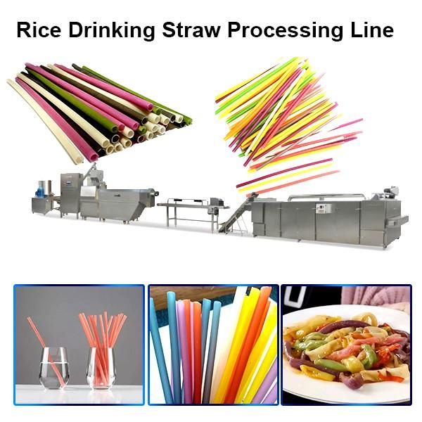 Environmental Strow Pasta Rice Straw Making Equipment Machine for Drinking #1 image