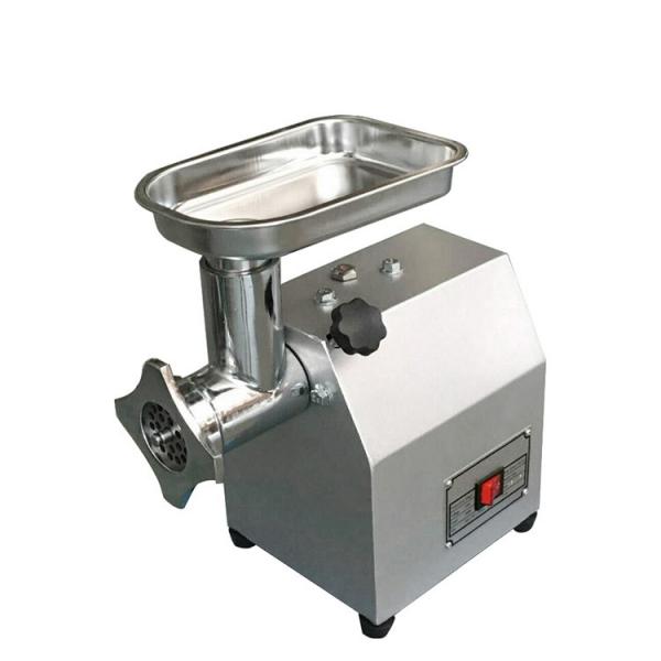 Injection Cover & Silver Painted Front Stainless Steel Electric Commercial Best Meat Grinder #1 image