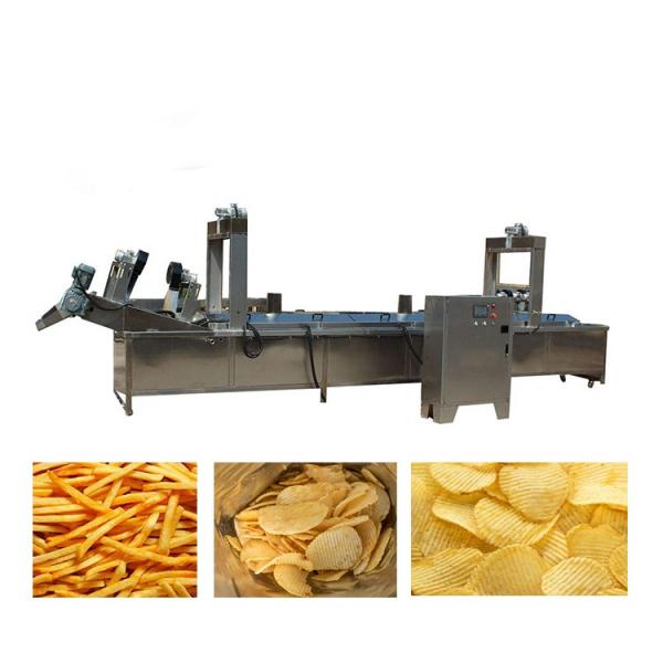 Commercial Used Stainless Steel 304 Frozen French Fries Making Machine Potato Chips Production Line #3 image