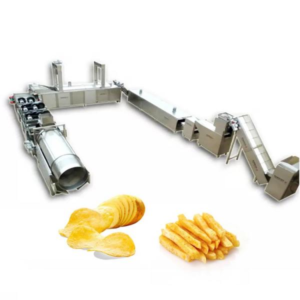 Manufacturing Frying Production Line Fresh Frozen French Fries Sticks Fully Automatic Lays Potato Chips Making Machine #1 image