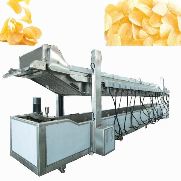 Automatic Wave Potato Chips Shaping Frying Potato Fries Making Machine #3 image