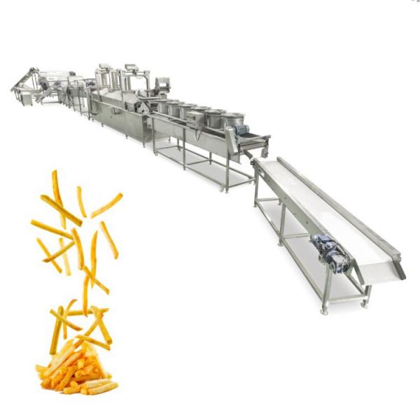 100/200/300/500/1000kg Per Hour Frozen French Fries Processing Machine Potato Chips Production Line #1 image