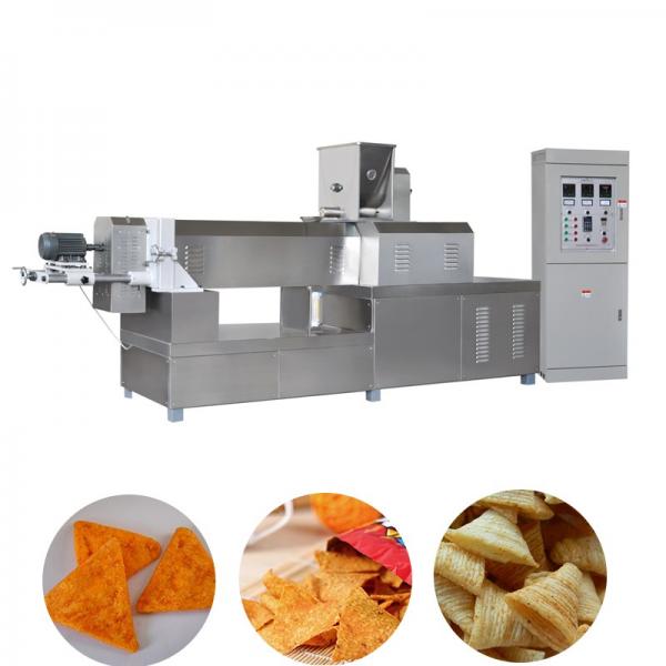 Small Cereal Puff Corn Cheese Ball Snacks Food Pellet Extruder Processing Line Extruded Snack Food Chip Production Making Machine #1 image